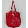 Cabas en Coton Upcycling Equateur Rouge
