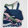 Cabas en coton upcycling Onirique Rose Pink
