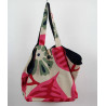 Cabas en coton upcycling Equateur Rose Pink