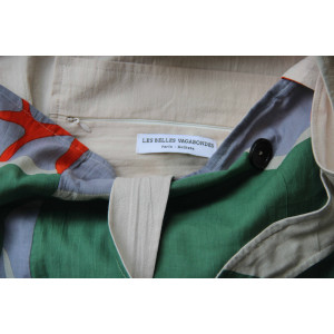 Cabas en Coton Upcycling Bag Luna Kaki