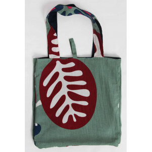 Cabas en Coton Upcycling Equateur Kaki