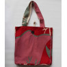 Cabas en Coton Upcycling Luna Rose Pink