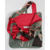 Cabas en coton Upcycling Luna Terracota