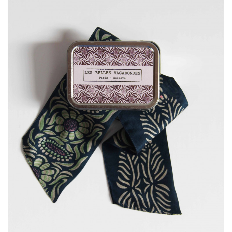 Bandeau Camelia Marine Navy 