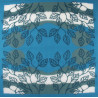 Carré Coton Palenque Bleu Blue