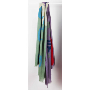 Foulard Coton Bio Cap Breton Kaki