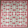 Carré Coton Burma Rouge Red