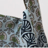 Sac Bobby en Soie Pondichery Bleu
