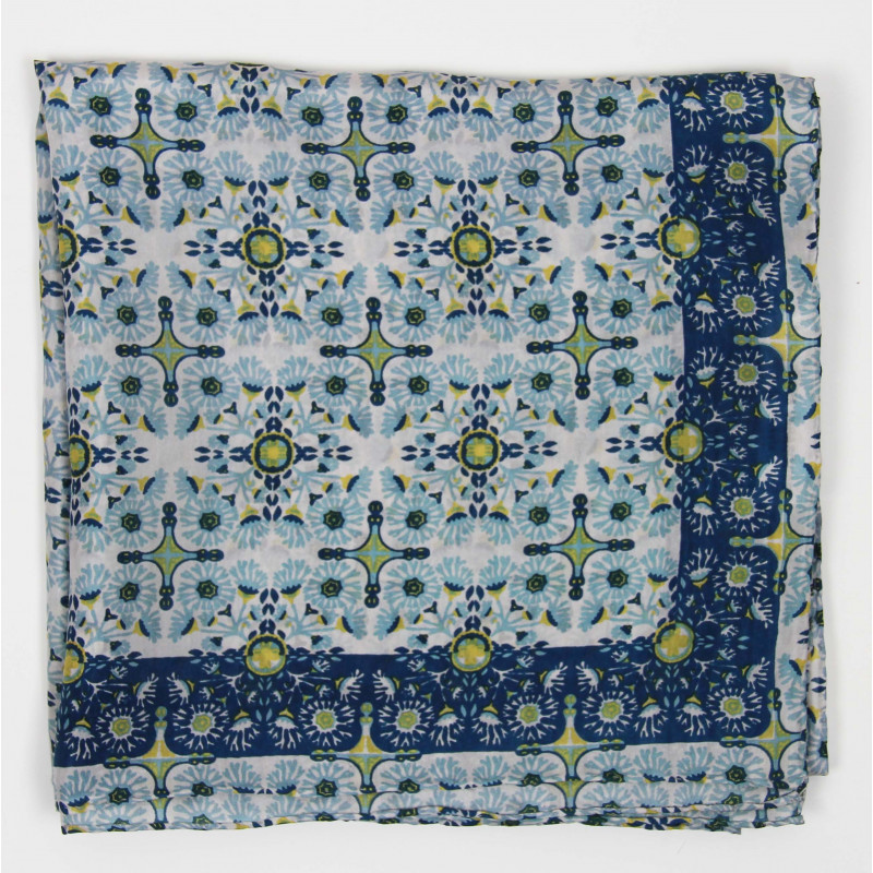 Carré Soie Gibraltar Jaune