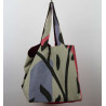 Cabas en coton upcycling Sycomore Fuchsia