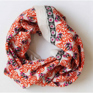 Carre Coton Bio Heidi Orange