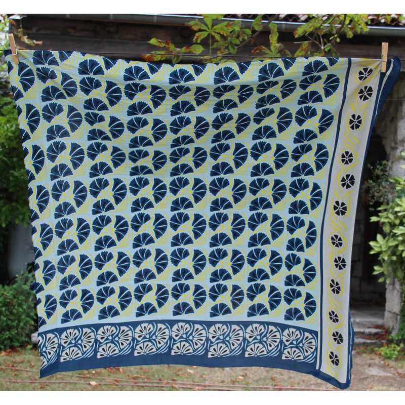 Carre Coton Bio Diego Marine