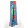 Foulard Coton Bio Ichimatsu Orange