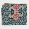 Foulard Coton Bio Medicis Bleu