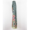 Foulard Coton Bio Medicis Bleu