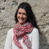 Echarpe Laine Chiapas Rouge