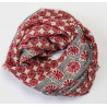 Echarpe Laine Chiapas Rouge