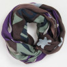 Echarpe Laine Eden Marron Brown