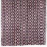 Carré Laine Partition Marine Navy