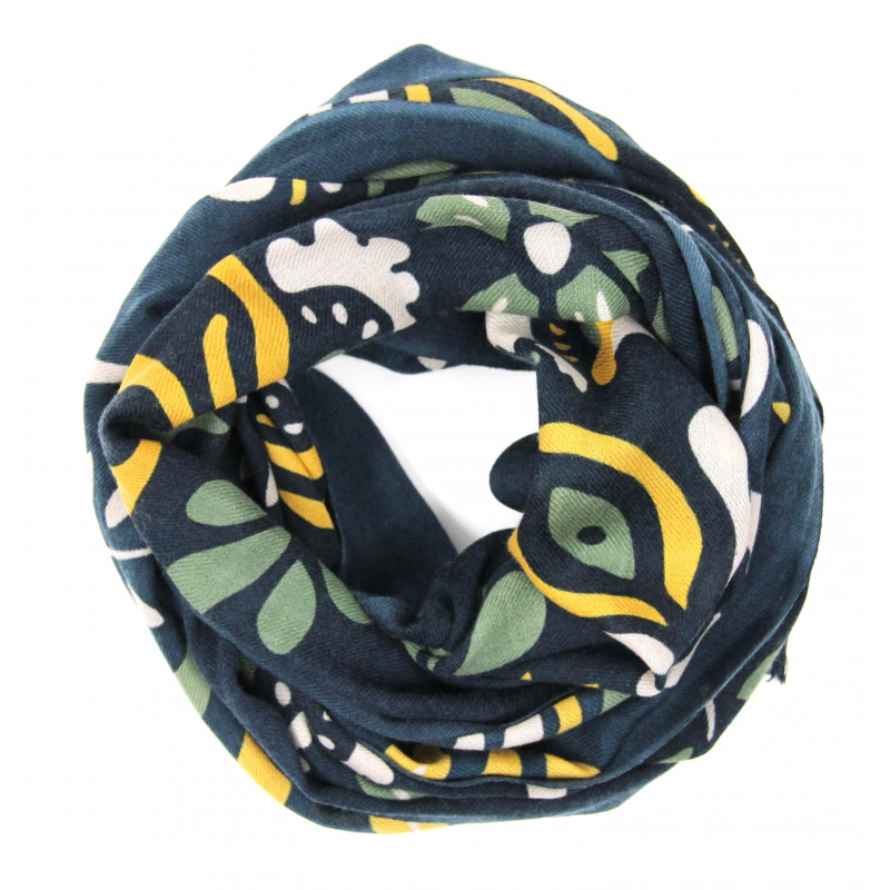 Echarpe Laine Yvonna Jaune