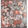 Carré Laine Girandole Gris Grey