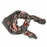 Carré Laine Girandole Gris Grey