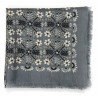Carré Laine Agata Gris