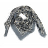 Carré Laine Agata Gris