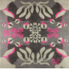 Carré Laine Abysse Fuchsia