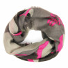 Carré Laine Abysse Fuchsia