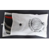 Carre Soie Bubble Noir