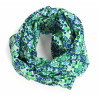 Carré Coton Malmo Bleu Vert