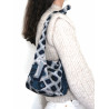 Sac Bobby en Soie Circus Bleu