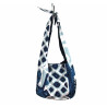 Sac Bobby en Soie Circus Bleu