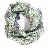 Carré Coton Tanger Prune Purple