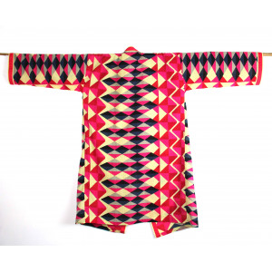 Long Kimono Trapeze Fuchsia