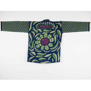Kimono Sunflower Marine Navy