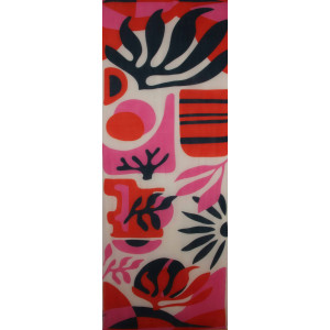 Wool Scarf Fidji Fuchsia