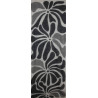 Wool Scarf Gardenia Black Noir