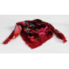 Wool Square Girandole Rouge 