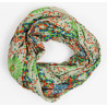 Foulard Coton Bio Ryoko Vert Green