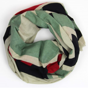 Foulard Coton Bio Cosmopolis Bordeaux