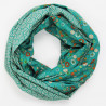 Foulard Coton Bio Kohana Turquoise