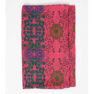 Foulard Coton Bio Ryoko Rose