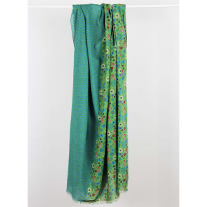 Foulard Coton Bio Kohana Kaki