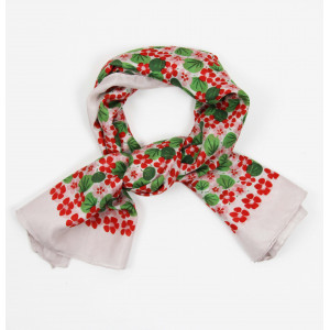 Carré Soie Pergola Orange