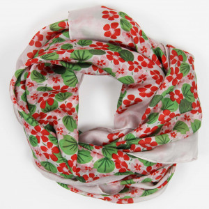 Carré Soie Pergola Orange