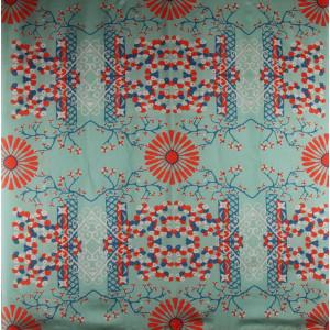 Carré Soie Ayaka Kaki