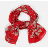 Carré Soie Ayaka Rouge