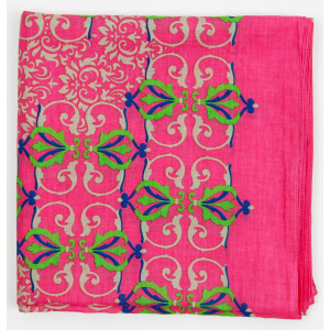 Carré Coton Palazzo Pitti Rose Pink